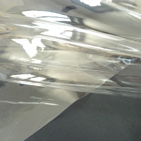 Fabricant de tissu de tissu de maille PVC imperméable transparent