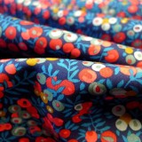Tissu Liberty Fabrics@ coton Wiltshire Navy blue