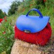 Simili cuir Outdoor bleu roi