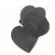 Coeur cuir anthracite