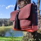 Simili cuir Outdoor brique