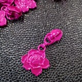 Curseur zip Rose fuchsia