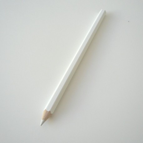 Lot de 6 crayons craie taille facile blanc -  - Vente en  ligne d'articles de mercerie